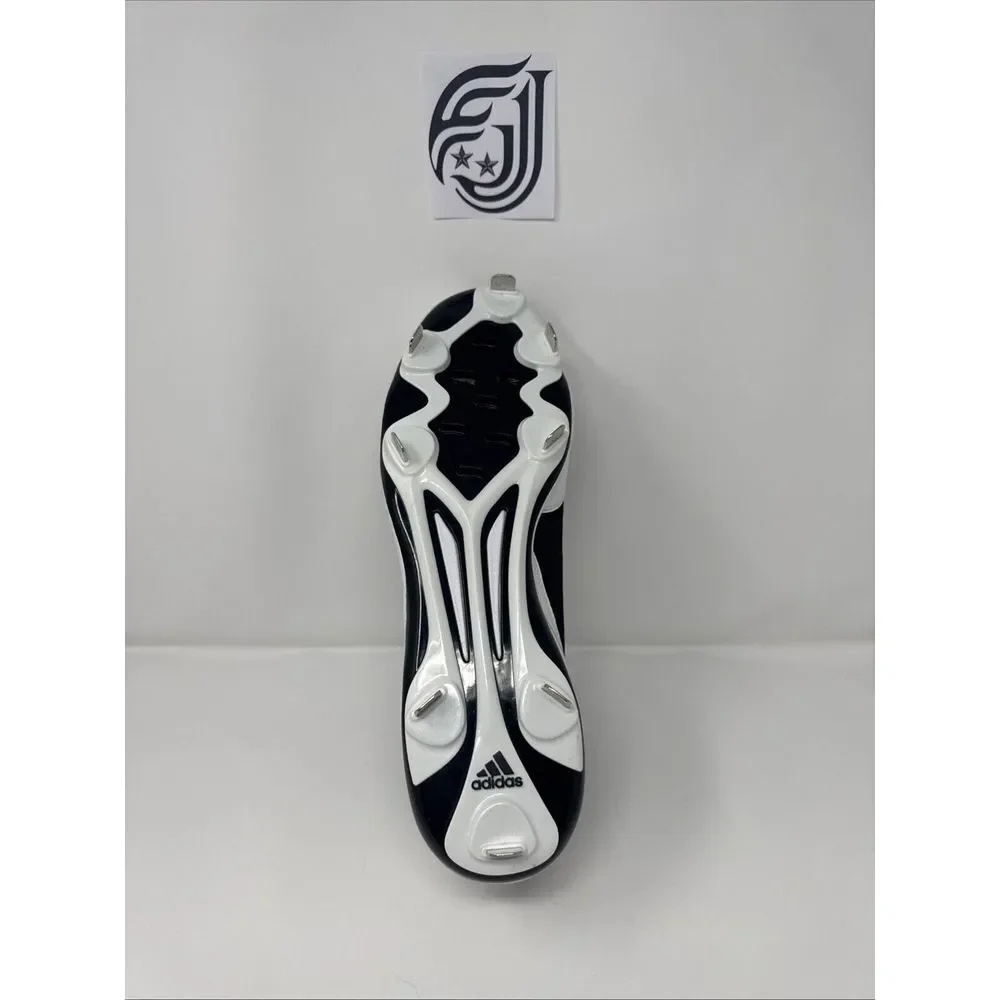 Adidas Icon 7 Metal Baseball Cleats Black SPG 753001‎ - Mens Size 15